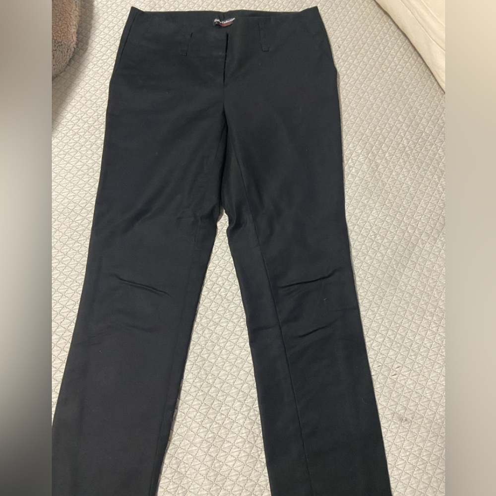 Dalia Collection Black Straight Leg Pants
